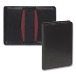 Samsill Regal Leather Business Card Wallet, 25 Card Capacity, 2 x 3 1/2 Cards, Black orginal image