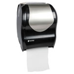 San Jamar Tear-N-Dry Touchless Roll Towel Dispenser, 16 3/4 x 10 x 12 1/2, Black/Silver orginal image