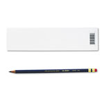 Prismacolor Col-Erase Pencil with Eraser, 0.7 mm, 2B (#1), Blue Lead, Blue Barrel, Dozen orginal image