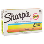 Sharpie® Pocket Style Highlighters, Chisel Tip, Fluorescent Orange, Dozen orginal image