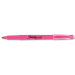 Sharpie® Pocket Style Highlighters, Chisel Tip, Fluorescent Pink, Dozen orginal image