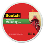 Scotch™ Permanent High-Density Foam Mounting Tape, Holds Up to 2 lbs, 0.75 x 350, White orginal image