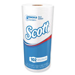 Scott® Choose-A-Sheet Mega Roll Paper Towels, 1-Ply, White, 102/Roll, 24/Carton orginal image