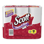 Scott® Choose-a-Size Mega Roll, White, 102/Roll, 6 Rolls/Pack, 4 Packs/Carton orginal image
