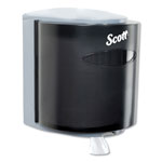 Scott® Roll Control Center Pull Towel Dispenser, 10 3/10w x9 3/10 x11 9/10h, Smoke/Gray orginal image