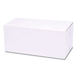 SCT White One-Piece Non-Window Bakery Boxes, Standard, 9 x 5 x 4, White, Paper, 250/Bundle orginal image