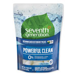 Seventh Generation Natural Dishwasher Detergent Concentrated Packs, Free & Clear, 20 Packets per Pack orginal image