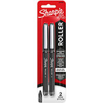 Sharpie® 0.7mm Rollerball Pen - 0.5 mm Pen Point Size - Needle Pen Point Style - 2 / Pack orginal image