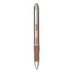 Sharpie® S-Gel Premium Metal Barrel Gel Pen, Retractable, Medium 0.7 mm, Black Ink, Champagne Barrel, Dozen orginal image