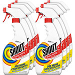 Shout Laundry Stain Treatment, Pleasant Scent, 22 oz Trigger Spray Bottle, 8 / Carton orginal image