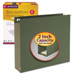 Smead Box Bottom Hanging File Folders, Letter Size, Standard Green, 25/Box orginal image