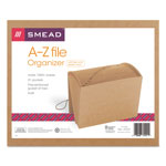 Smead Indexed Expanding Kraft Files, 21 Sections, 1/21-Cut Tab, Letter Size, Kraft orginal image
