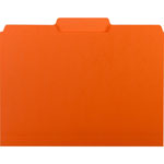 Smead Interior File Folders, 1/3-Cut Tabs, Letter Size, Orange, 100/Box orginal image