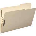Smead Top Tab 2-Fastener Folders, 2/5-Cut Tabs, Right of Center, Legal Size, 11 pt. Manila, 50/Box orginal image