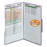 Smead Top Tab Colored 2-Fastener Folders, 1/3-Cut Tabs, Legal Size, Lavender, 50/Box orginal image