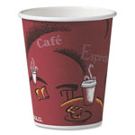 Solo Bistro Design Hot Drink Cups, Paper, 10oz, 1000/Carton orginal image