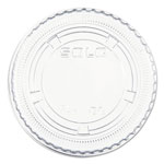 Solo Non-Vented Cup Lids, Fits 3.25-9 oz Cups, Clear, 125/Sleeve, 20 Sleeves/Carton orginal image