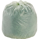 Stout EcoSafe-6400 Bags, 32 gal, 0.85 mil, 33