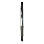 Stride StrideRio Gel Pen, Retractable, Medium 0.7 mm, Black Ink, Translucent Black Barrel, 12/Box orginal image