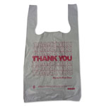 Sweet Paper Plastic Thank-You T-Sack, 2 mil, 4
