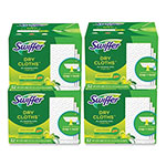 Swiffer Dry Refill Cloths. 8 x 10.4, White, 32 Box, 4 Boxes/Carton orginal image