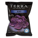 Terra® Real Vegetable Chips Blue, Blues Sea Salt, 1 oz Bag, 24 Bags/Box orginal image