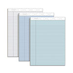 TOPS Prism + Colored Writing Pads, Wide/Legal Rule, 50 Assorted Pastel-Color 8.5 x 11.75 Sheets, 6/Pack orginal image
