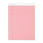 TOPS Prism + Colored Writing Pads, Wide/Legal Rule, 50 Pastel Pink 8.5 x 11.75 Sheets, 12/Pack orginal image