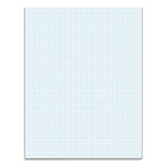 TOPS Quadrille Pads, Quadrille Rule (6 sq/in), 50 White 8.5 x 11 Sheets orginal image
