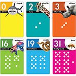 Trend Enterprises Animals Count 0-31 Learning Set with Numbered Counting Cards - Theme/Subject: Fun - Skill Learning: Animal Shapes, Mathematics, Number orginal image