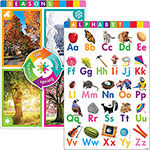 Trend Enterprises Early Fundamental Skills Learning Posters - 10.8