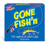 Trend Enterprises Gone Fish'n Card Game - Mystery - 2 to 4 Players orginal image