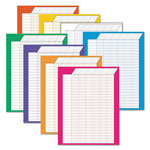 Trend Enterprises Vertical Incentive Chart Pack, 22w x 28h, 8 Assorted Colors, 8/Pack orginal image