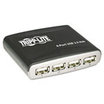 Tripp Lite USB 2.0 Hub, 4 Ports, Black/Silver orginal image