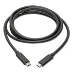 Tripp Lite USB 3.1 Gen 1 (5 Gbps) Cable, USB Type-C (USB-C) to USB Type-C (M/M), 5A, 6 ft orginal image