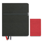 TRU RED™ Large Mastery with Pocket Journal, Narrow Rule, Black/Red Cover, 8 x 10, 192 Sheets orginal image