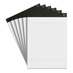 TRU RED™ Notepads, Meeting Agenda Format Ruled, White Sheets, 8.5 x 11.75, 50 Sheets, 6/Pack orginal image