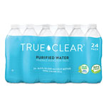 True Clear® Purified Bottled Water, 16.9 oz Bottle, 24 Bottles/Carton, 84 Cartons/Pallet orginal image