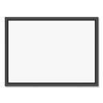 U Brands Magnetic Dry Erase Board with MDF Frame, 24 x 18, White Surface, Black Frame orginal image