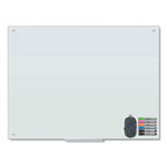 U Brands Magnetic Glass Dry Erase Board Value Pack, 48 x 36, White orginal image
