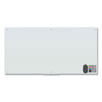 U Brands Magnetic Glass Dry Erase Board Value Pack, 72 x 36, White orginal image