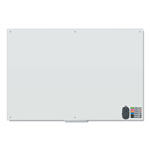 U Brands Magnetic Glass Dry Erase Board Value Pack, 72 x 48, White orginal image