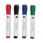 U Brands U-Defense Antimicrobial Dry-Erase Markers, Medium Bullet Tip, Assorted Colors, 24/Pack orginal image