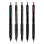 Uni-Ball 207 BLX Series Gel Pen, Retractable, Medium 0.7 mm, Assorted Ink and Barrel Colors, 4/Pack orginal image