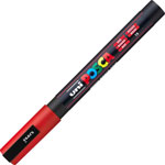 Uni-Ball Posca Paint Marker - Fine Marker Point - Red Water Based, Pigment-based Ink - 6 / Pack orginal image