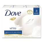 Unilever White Beauty Bar, Light Scent, 3.17 oz, 3/Pack orginal image