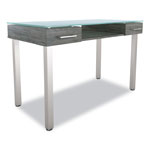 Union & Scale™ Prestige Glass Writing Desk, 47.1