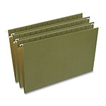 Universal Hanging File Folders, Legal Size, 1/5-Cut Tabs, Standard Green, 50/Carton orginal image
