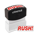 Universal Message Stamp, RUSH, Pre-Inked One-Color, Red orginal image