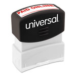 Universal Message Stamp, PAID ONLINE, Pre-Inked One-Color, Red orginal image